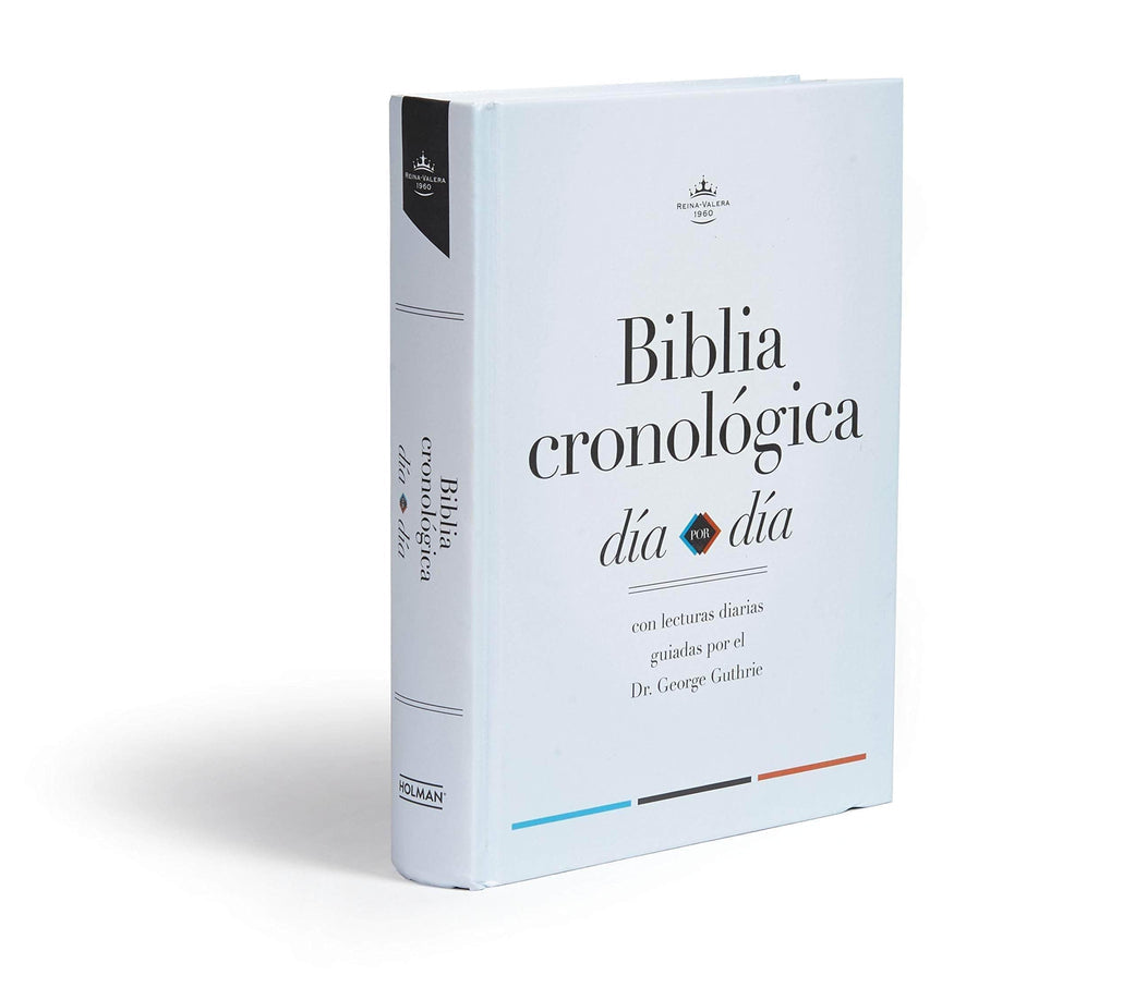 RVR 1960: Biblia Cronológica - Día por Día (Tapa Dura)