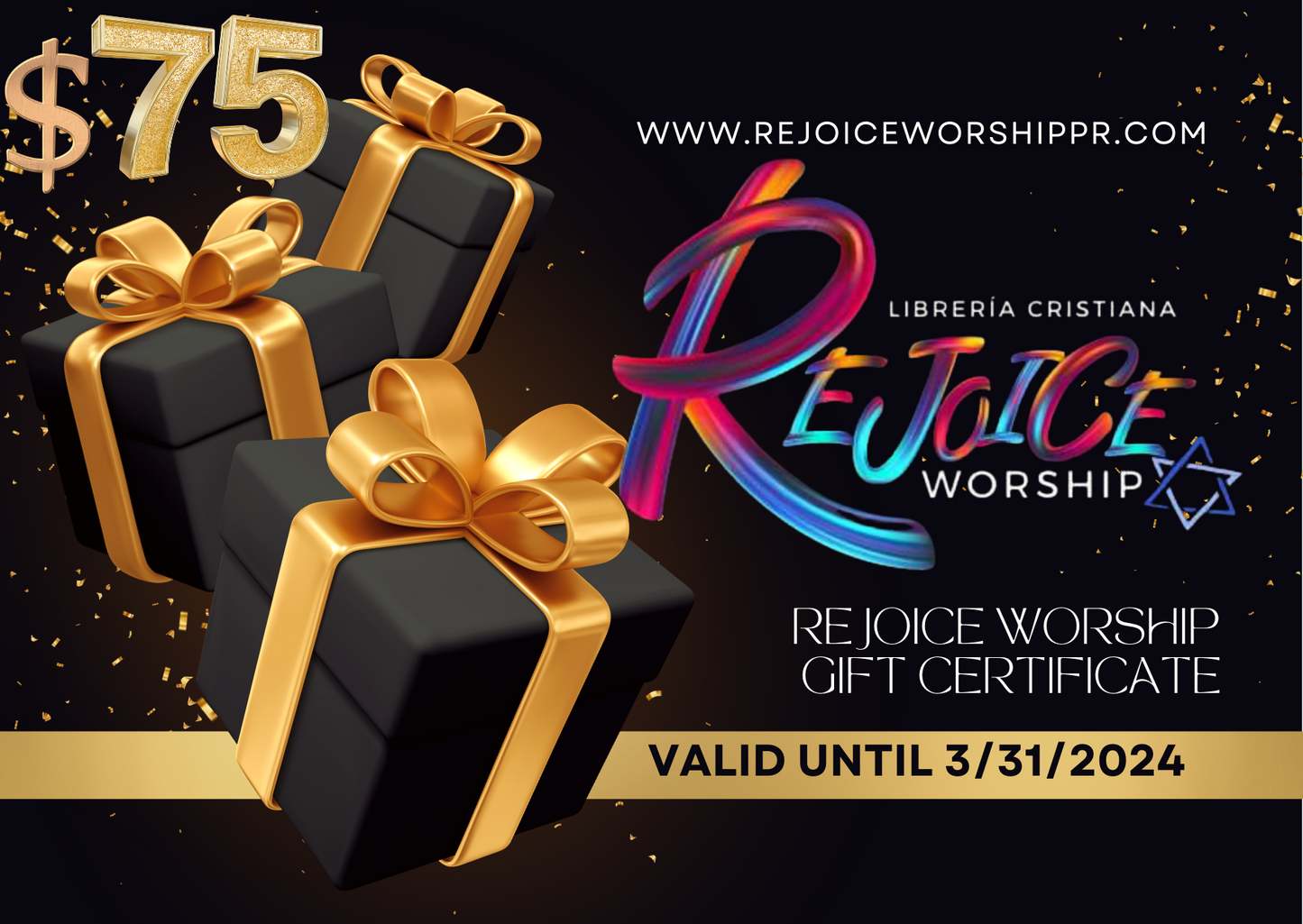 Rejoice Worship Gift Card