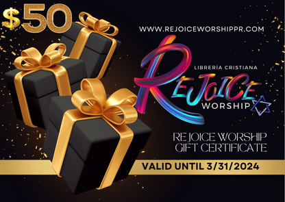 Rejoice Worship Gift Card