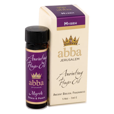 Anointing Oil-Myrrh-1/4 Oz Prayer & Intercession