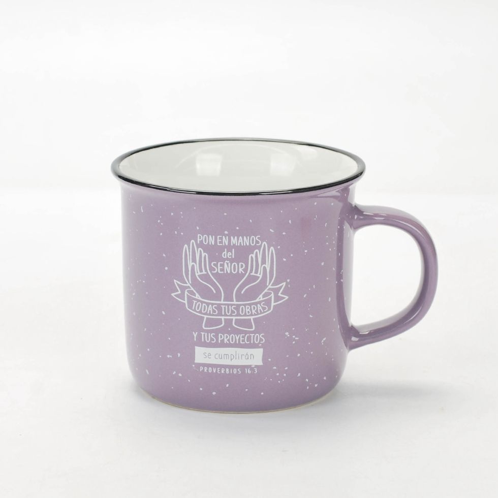 Taza Pon En Las Manos Del Señor Todas tus obras