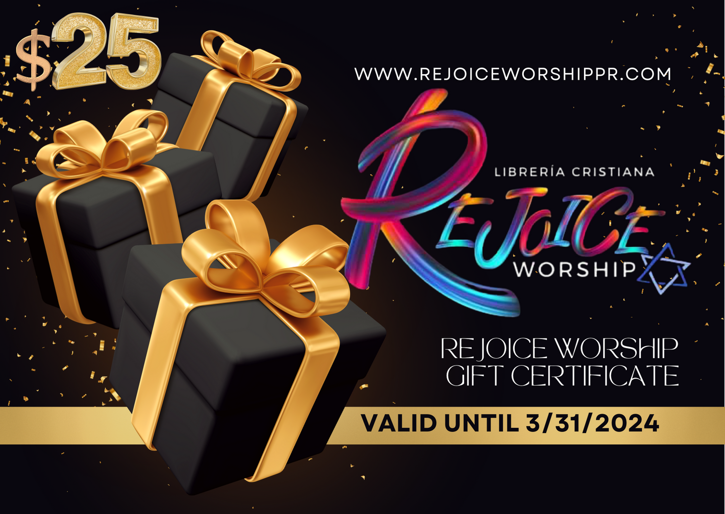 Rejoice Worship Gift Card