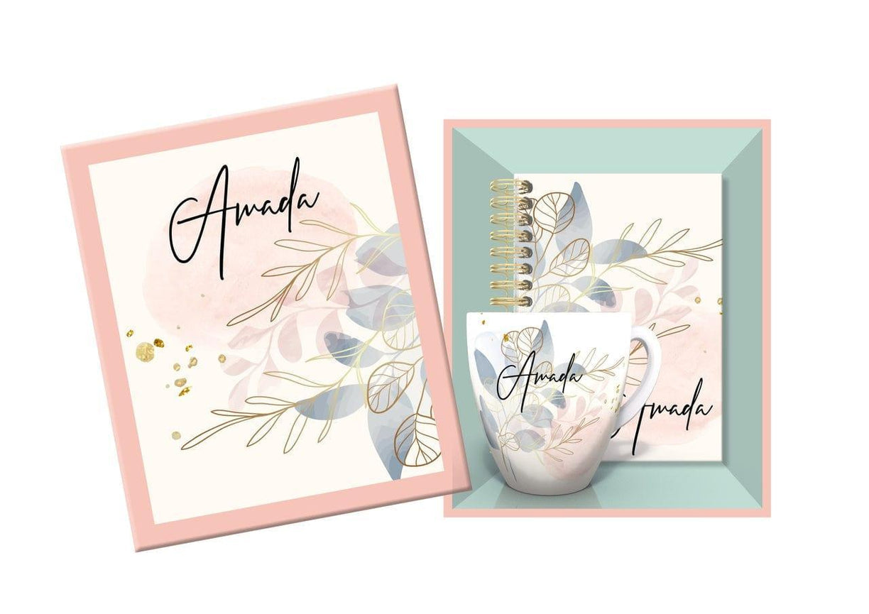 Amada - Set de Regalo - Taza y Libreta