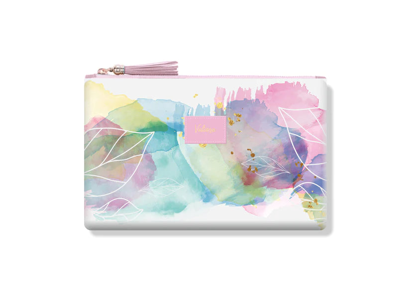 Zipper Pouch Pastel | Valiosa | Acuarela