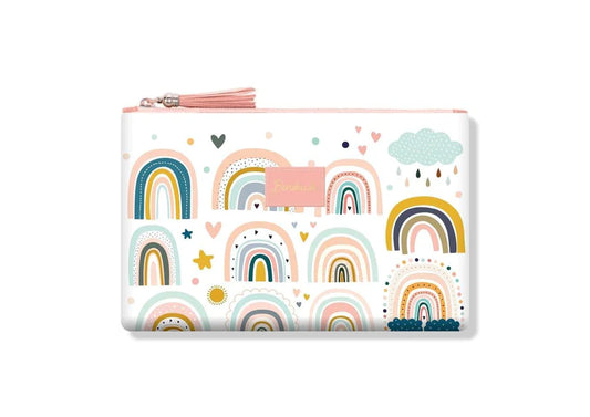 Bendecida - Zipper Pouch Corazones